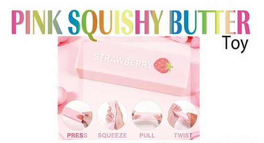 Puka Creations: Squishy Butter - Pink